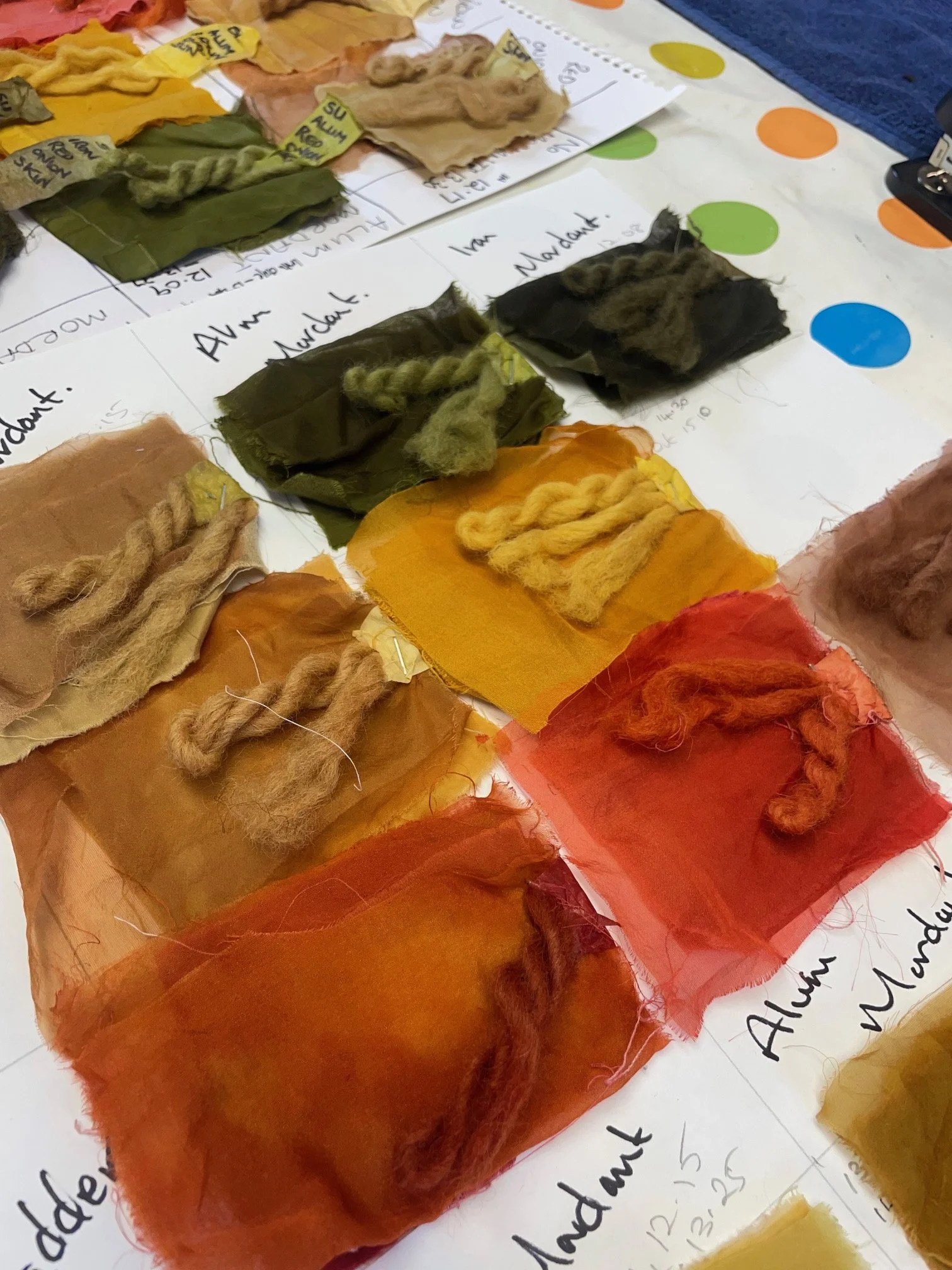 Art Club: Gathered Colour | Free Natural Dyeing &amp; Screen Printing Workshops