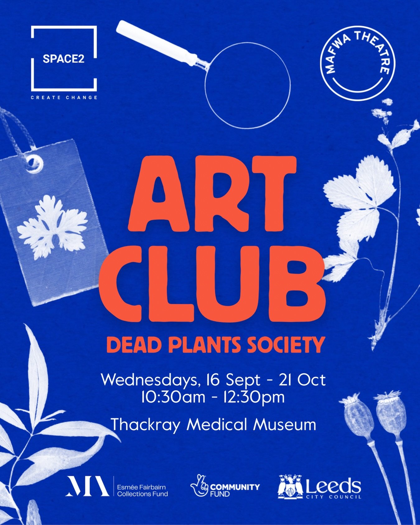 🌿 New this autumn: Art Club x @thedeadplantssocietyleeds 🍂

This September, we&rsquo;re teaming up with @space2leeds for a new season of Art Club, with six free creative sessions led by artist Denise Scott.

Across the workshops, we&rsquo;ll explor
