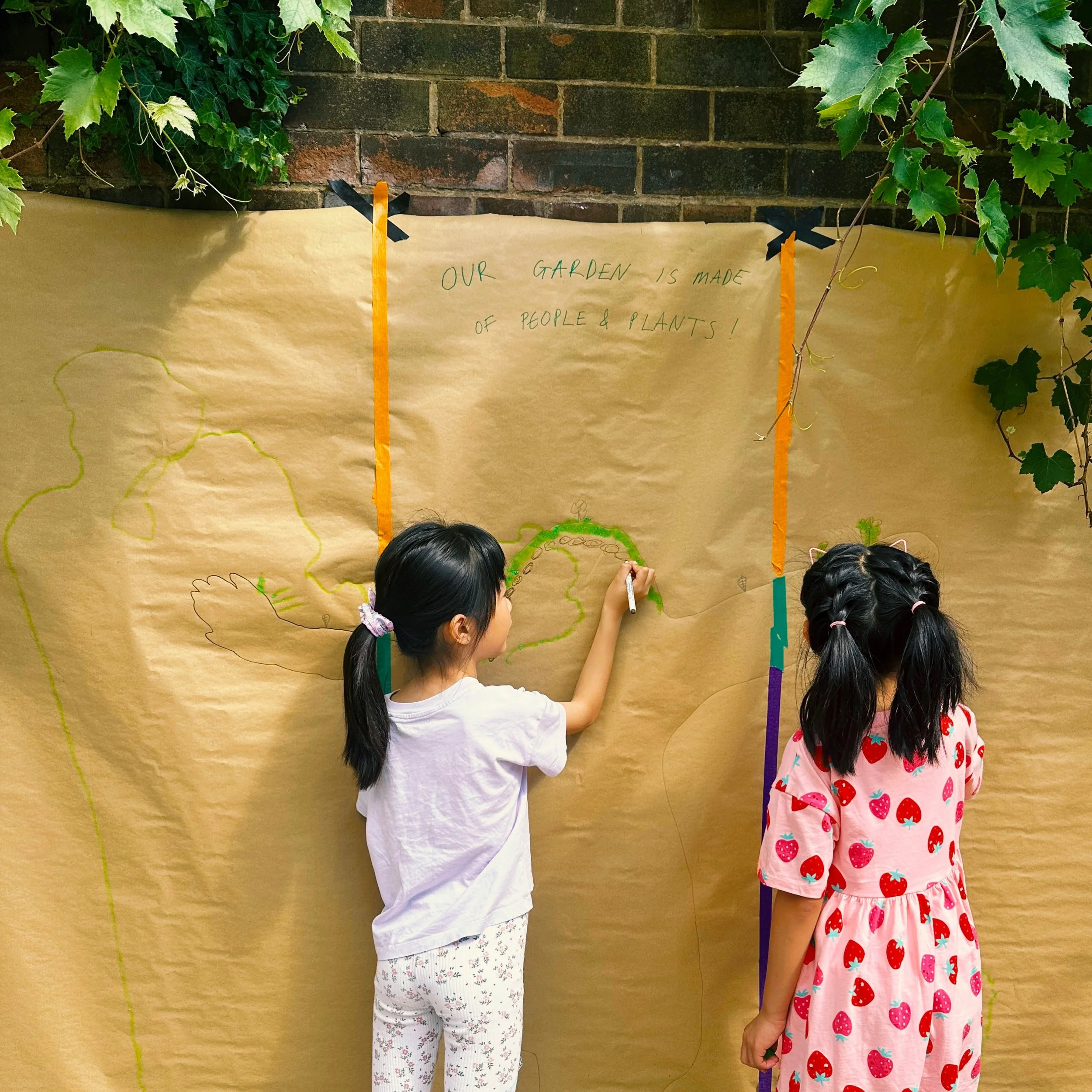 This summer the Roxby Community Garden was taken over by four days of playing, splashing, weaving, building and getting very, very messy as Garden Gremlins returned for another summer! 🐝

This year&rsquo;s sessions were led by artist Halima Akhtar, 