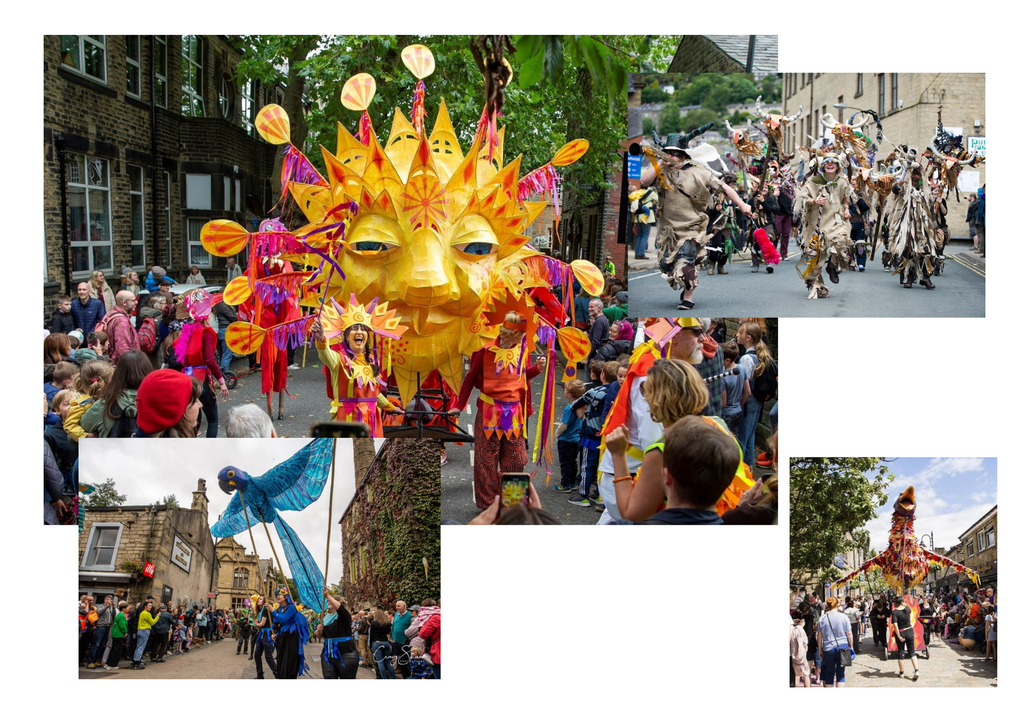 Handmade Productions. Communities coming together to create ambitious outdoor art and shared public celebrations.