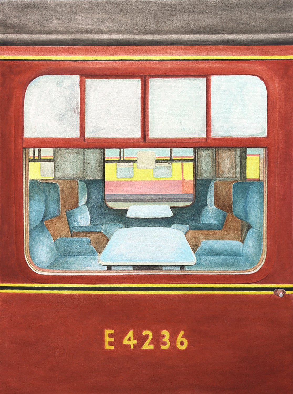 Capsule, oil on canvas, 61 x 46cm