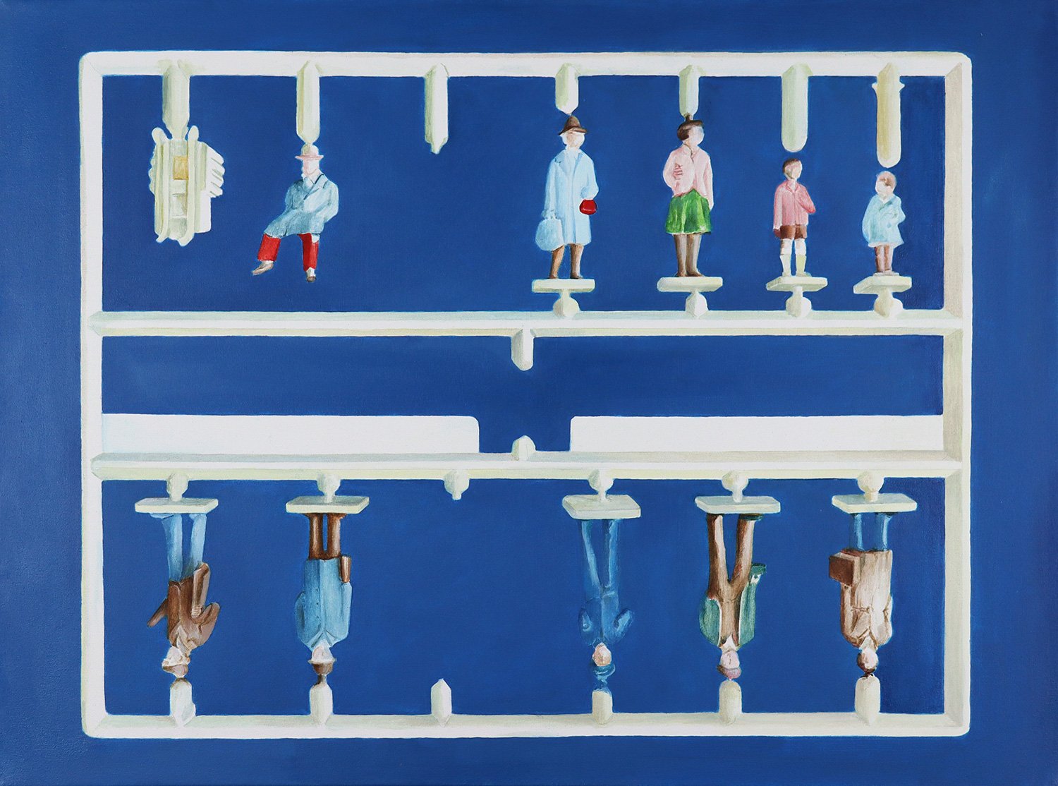 Snap off, oil on canvas, 46x61.5cm (SOLD)