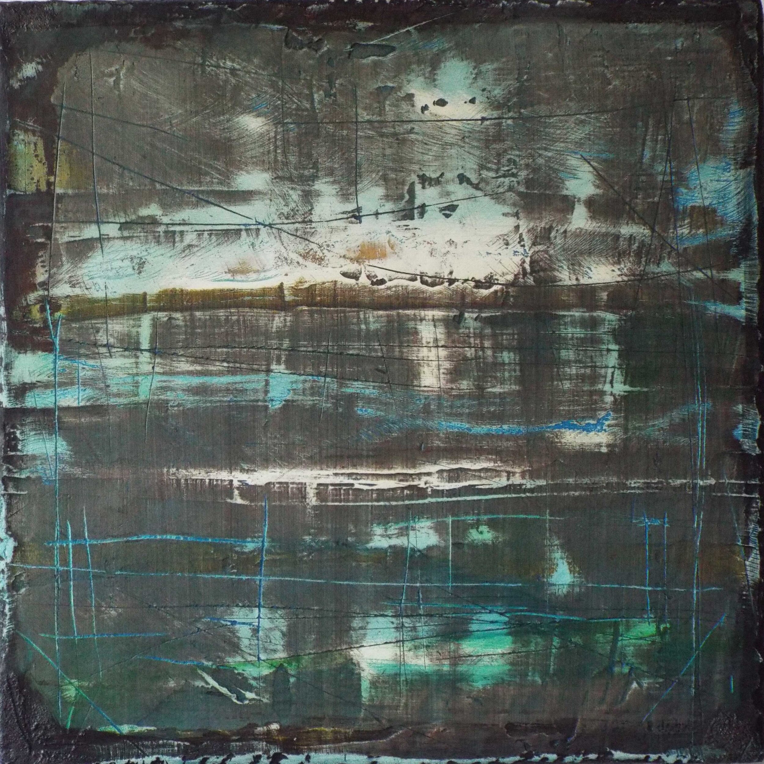 Dusk Across the Bay – 24 x 24in