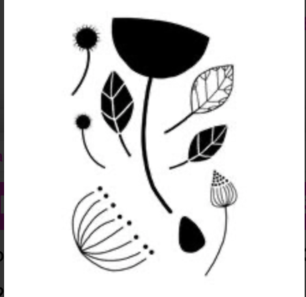 Woodware Make a Flower Clear Stamp Set