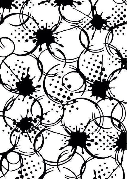 Creative Expressions Coffee Stains Embossing Folder EF-104