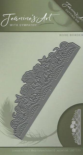 Jeanines Art With Sympathy Rose Border