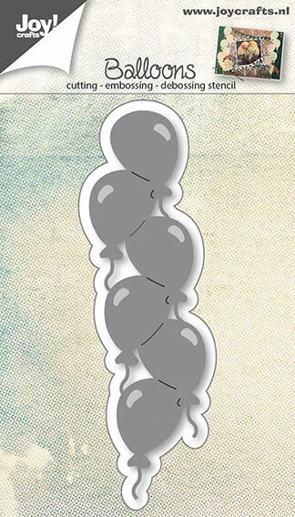 Joy! Craft Cutting &amp; Debossing Balloon Edge Die