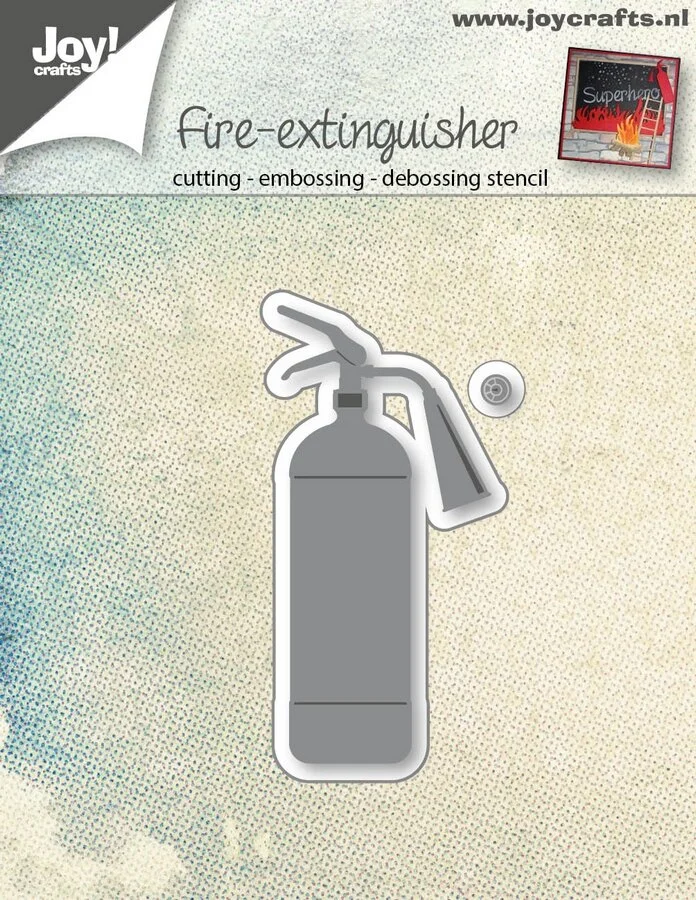 Joy Crafts Cutting &amp; Embossing Stencil Extinguisher Die