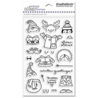 Stampendous Snowy Short Stack Clear Stamps