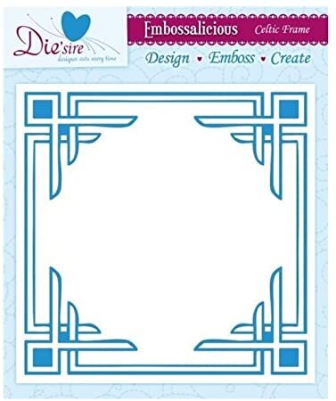 Crafters Companion Celtic Frame Embossalicious Embossing Folder