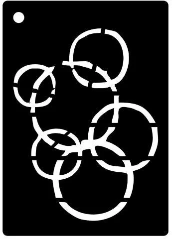 Creative Expressions Mini Stencil Luna