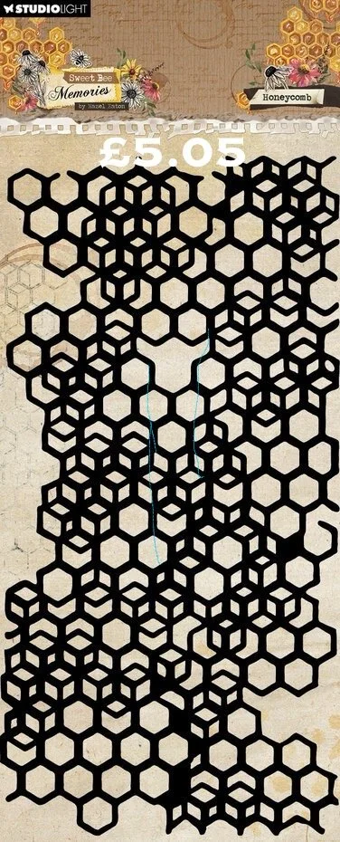 Studiolight Sweet Bee Memories Honeycomb mask
