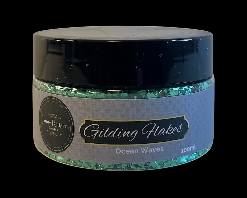 Jamie Rodgers Crafts - Ocean Waves Gilding flakes.jpeg