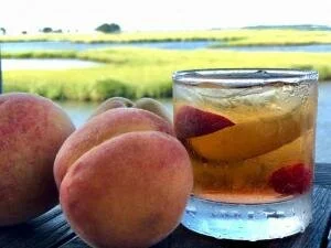 As part of Produce Month, Catch 54 in Fenwick Island has created a peach old-fashioned cocktail, made with local peaches from Bennett Orchards and Sagamore Rye whiskey.