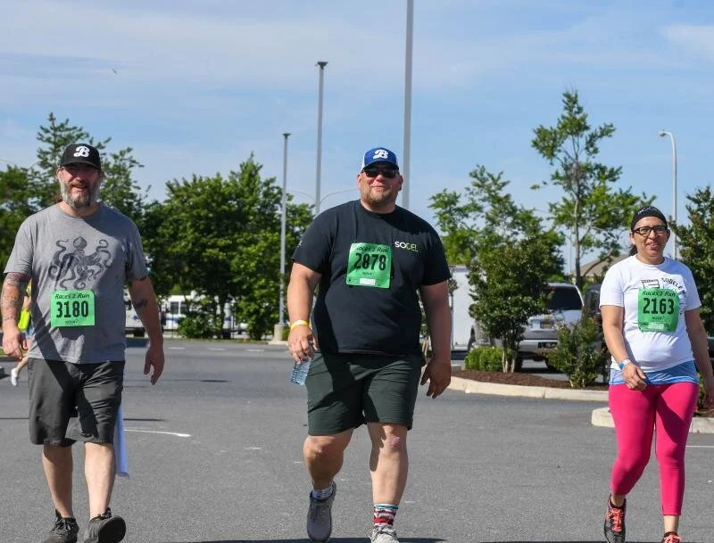 CEO looking like the B&O Big Train Scott Kammerer with Scott Viselli and Mayla Valles.