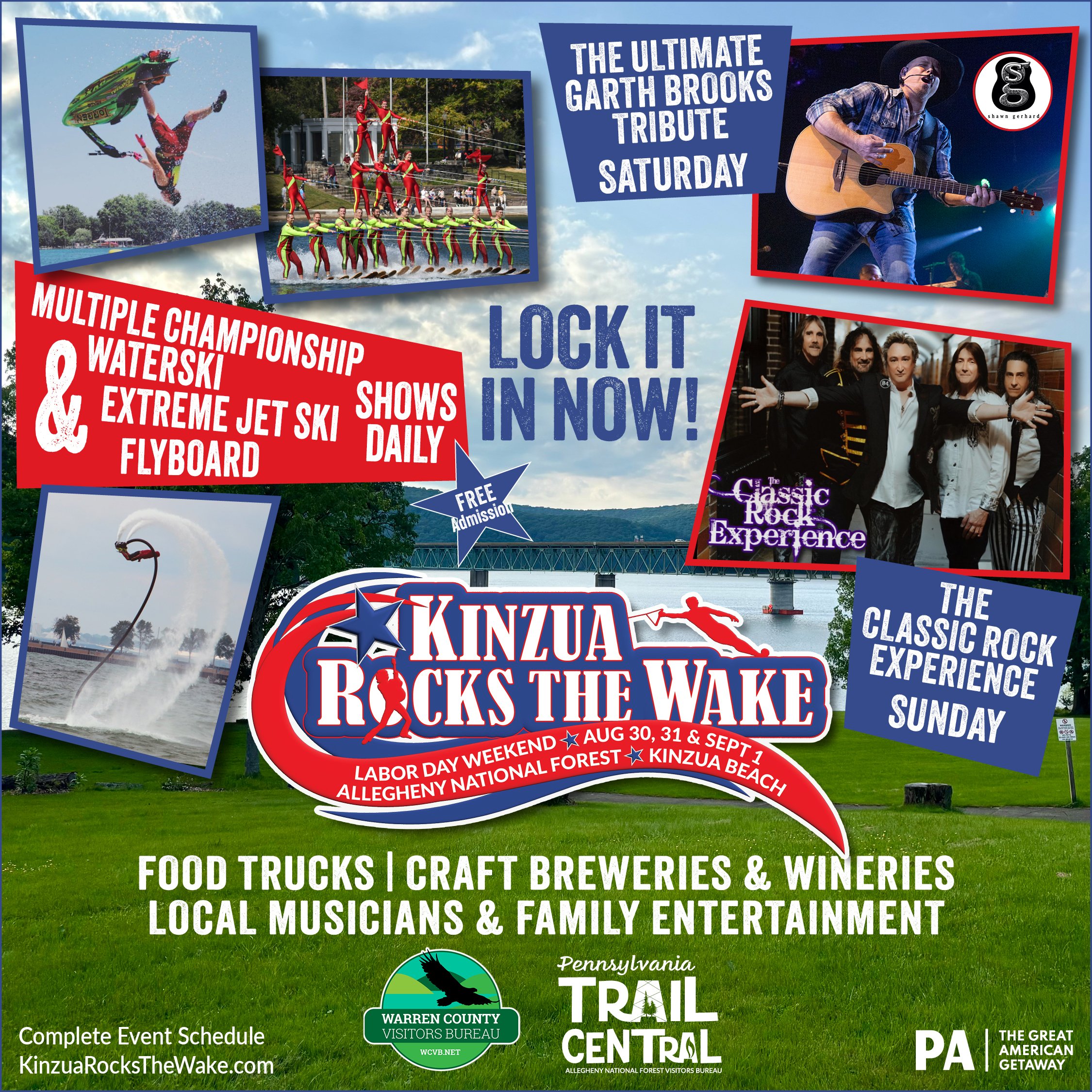 Kinzua Rocks the Wake