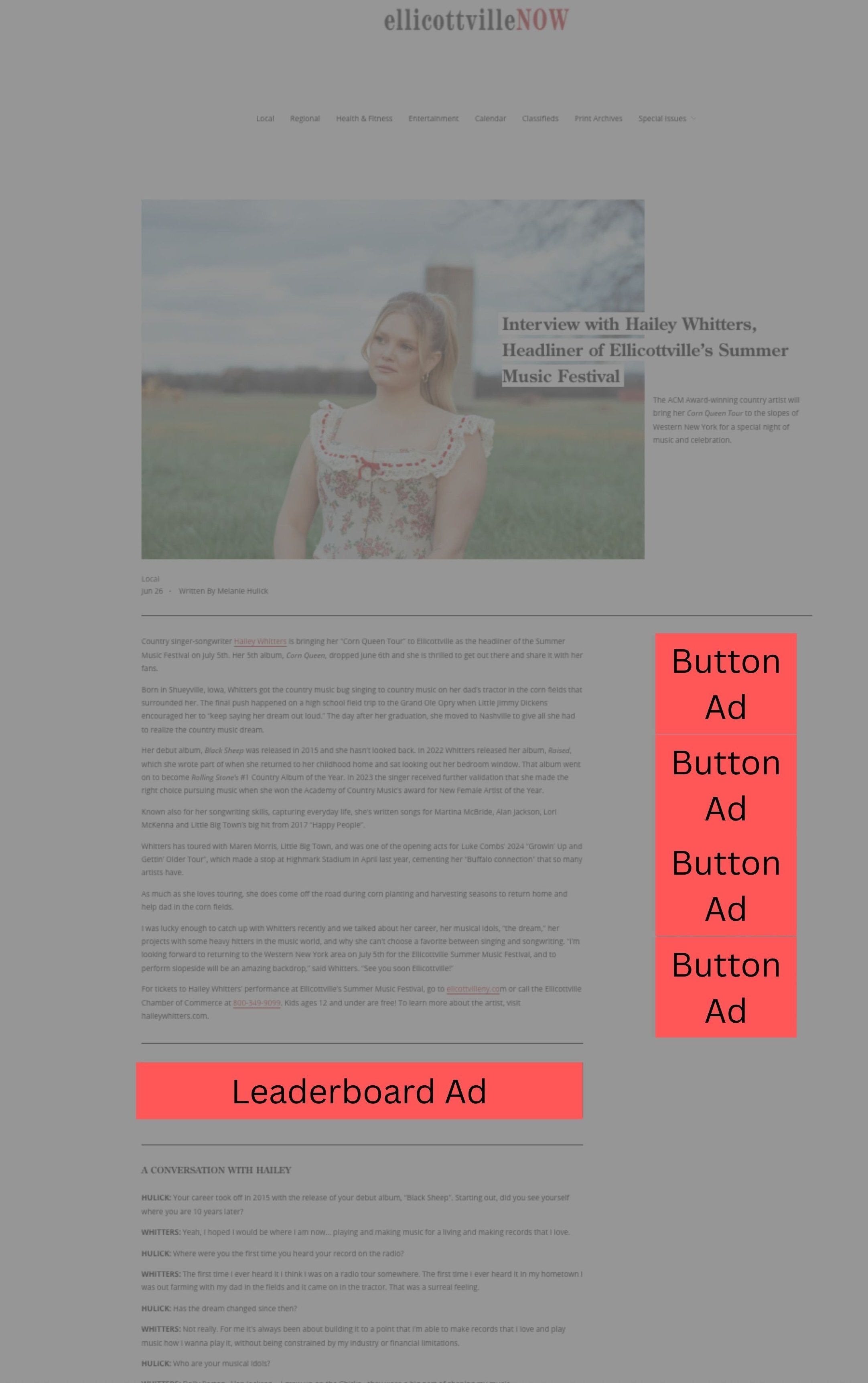 Leadeboard Ad