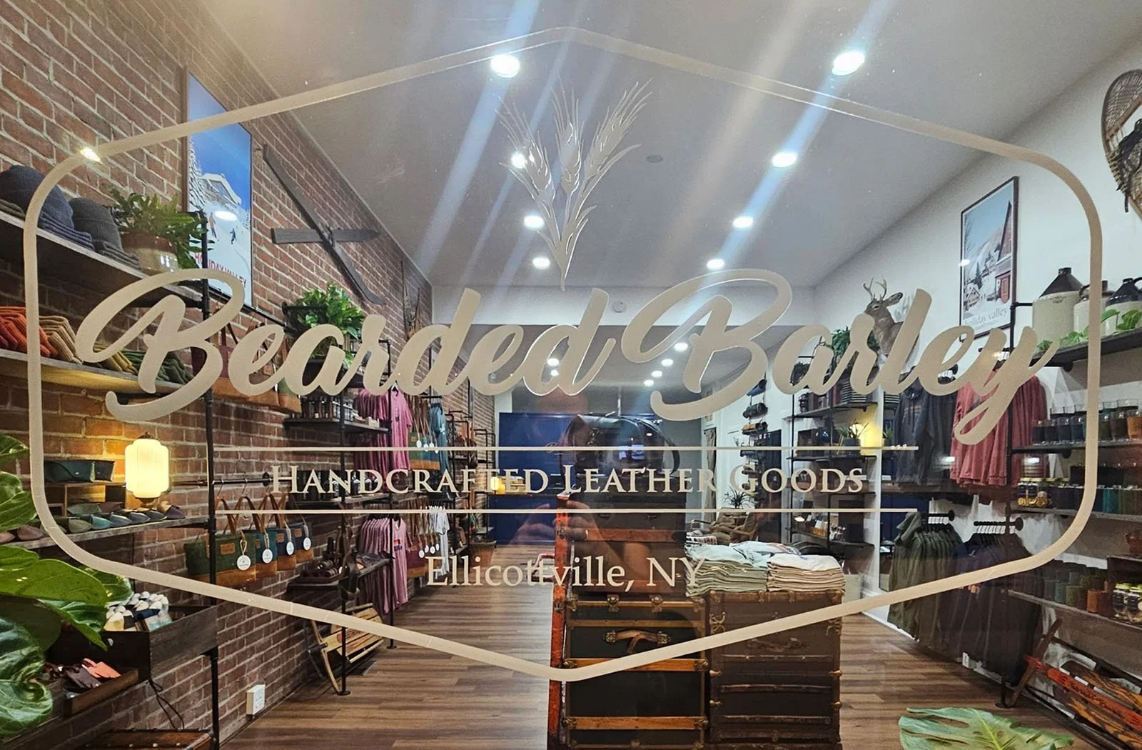 Bearded Barley Leather Opens Downtown Ellicottville