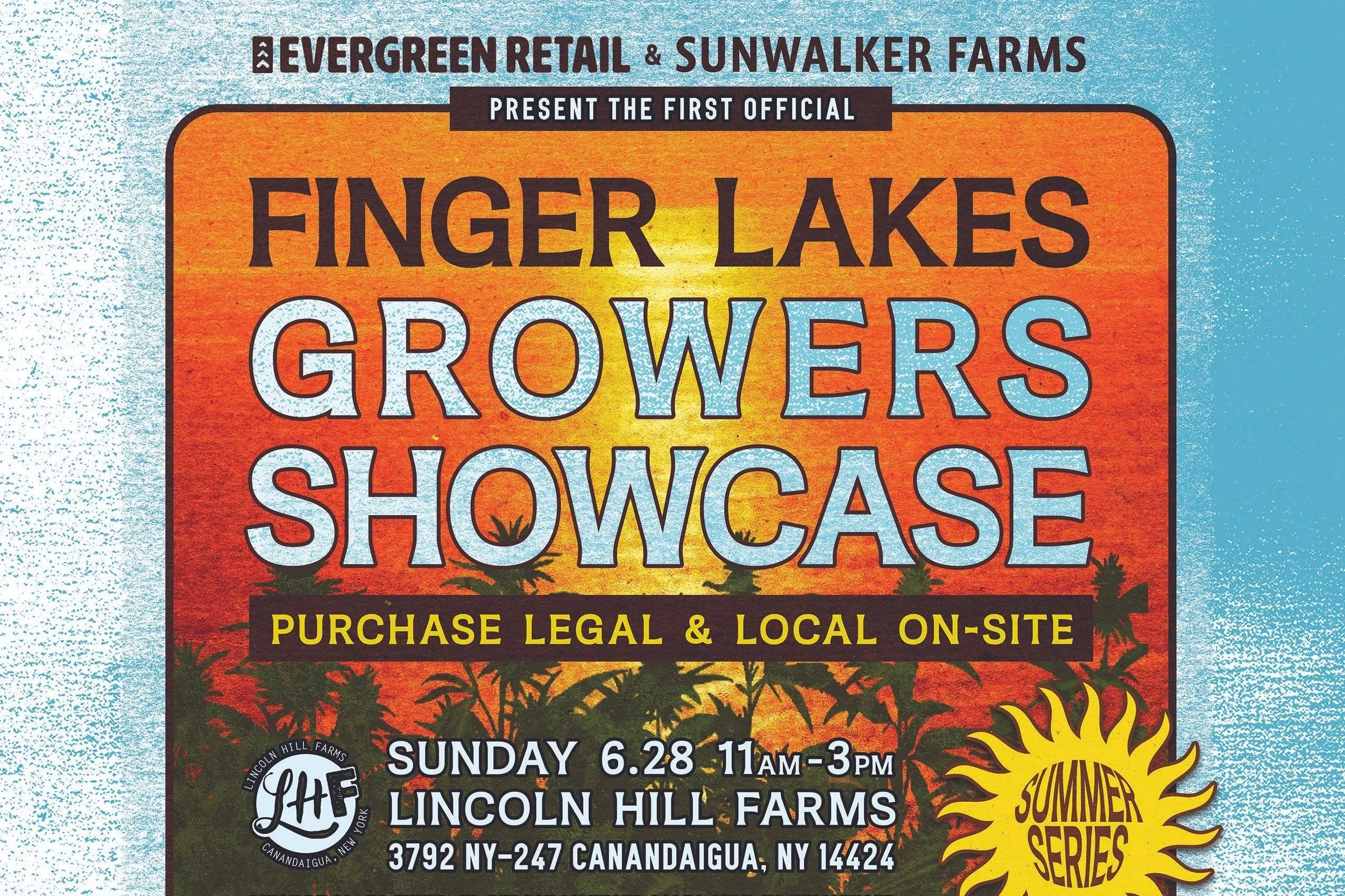 Finger Lakes Cannabis Growers Showcase Launches Historic Summer Series at Lincoln Hill Farms