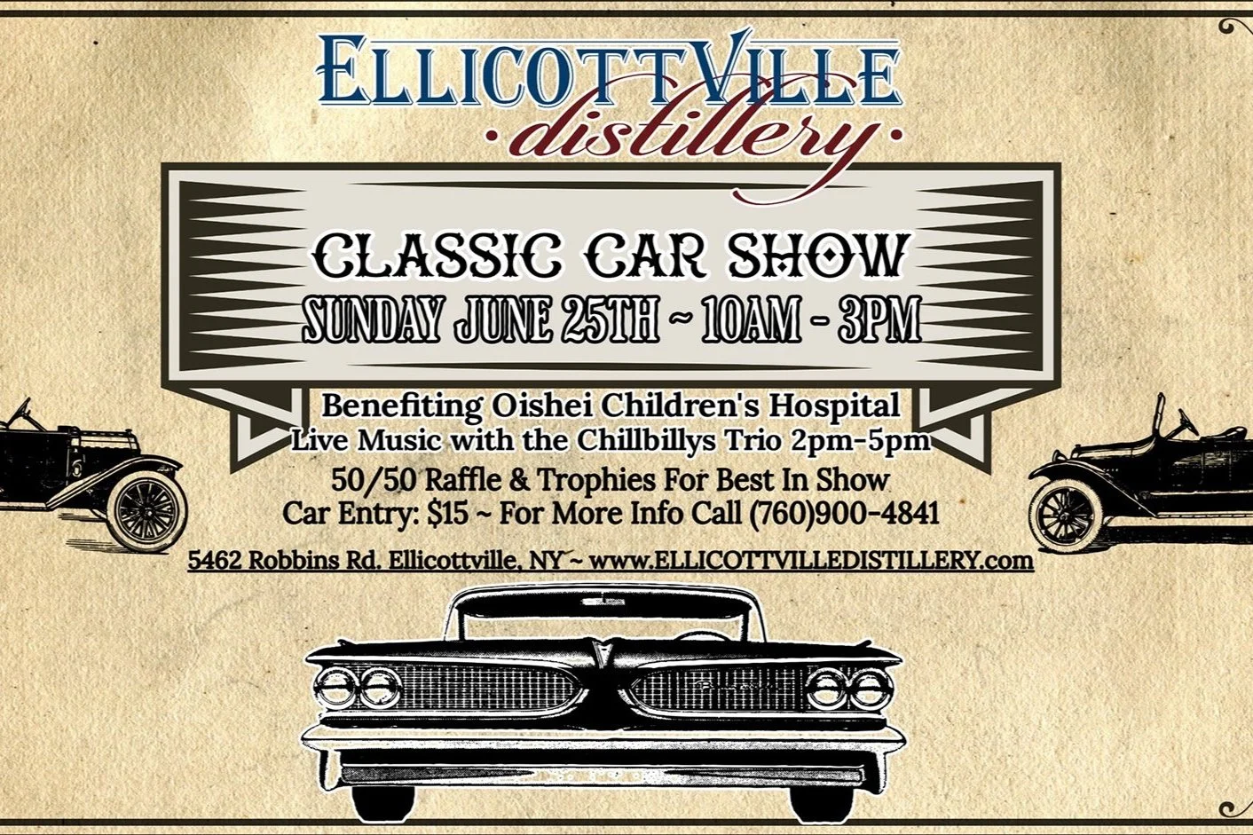 Classic Car Show, BBQ & Live Music — Ellicottville Now