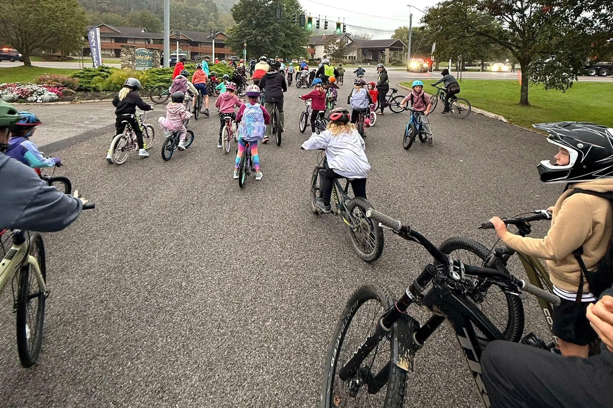 Ellicottville Community Spirit on Bikes and Benches