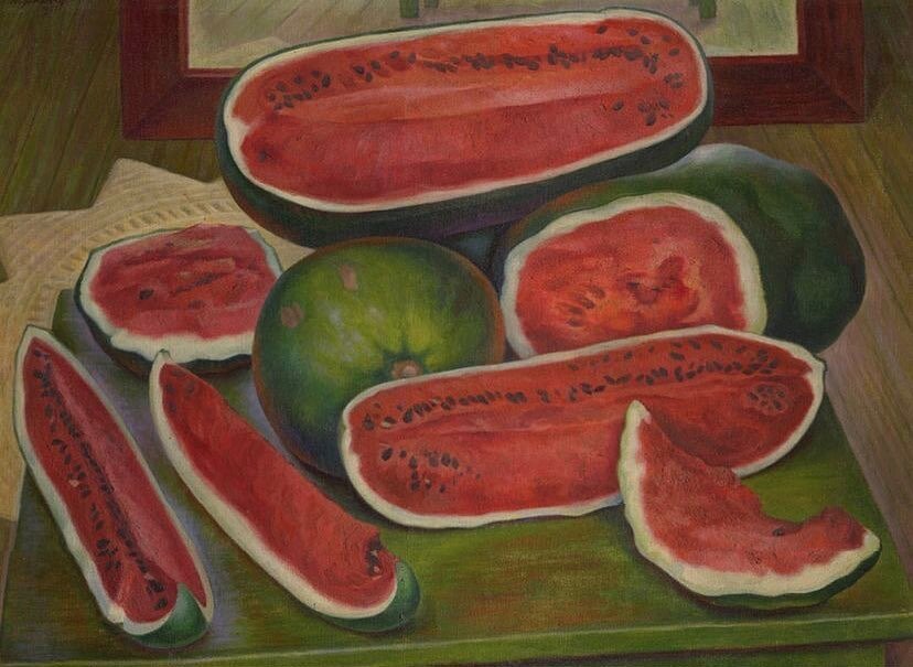 Diego Rivera, The Watermelons, 1957, oil on canvas, 68 x 92 cm

&mdash;&mdash;&mdash;&mdash;&mdash;&mdash;&mdash;&mdash;&mdash;&mdash;&mdash;&mdash;&mdash;&mdash;-
#gobstoppergallery #diegorivera