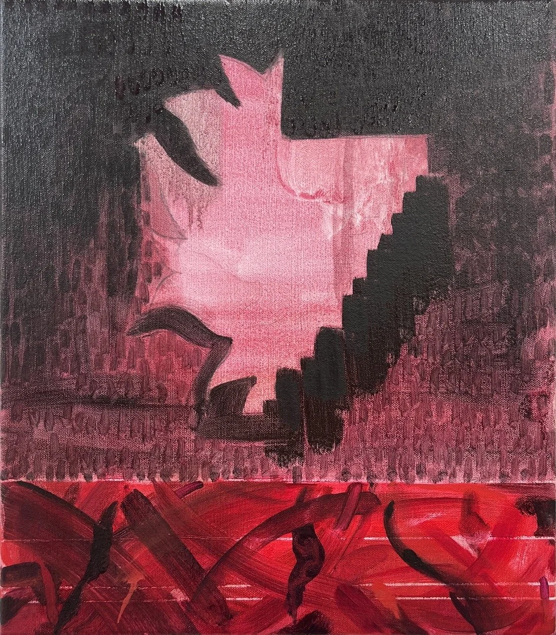 ‘I wish you were here’
Oil on canvas
40x35cm
2026