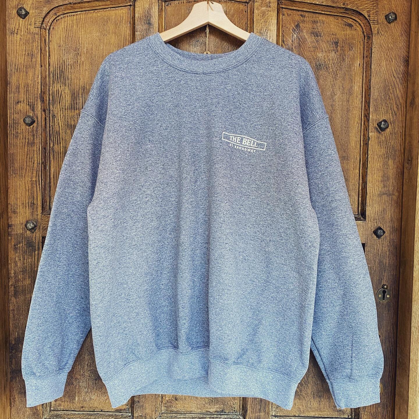 Official The Bell Broadway sweatshirts now available now at our shop. 
Limited stock. 
#merch #shoplocal 
#somerset #ilminster
#lightattheendofthetunnel