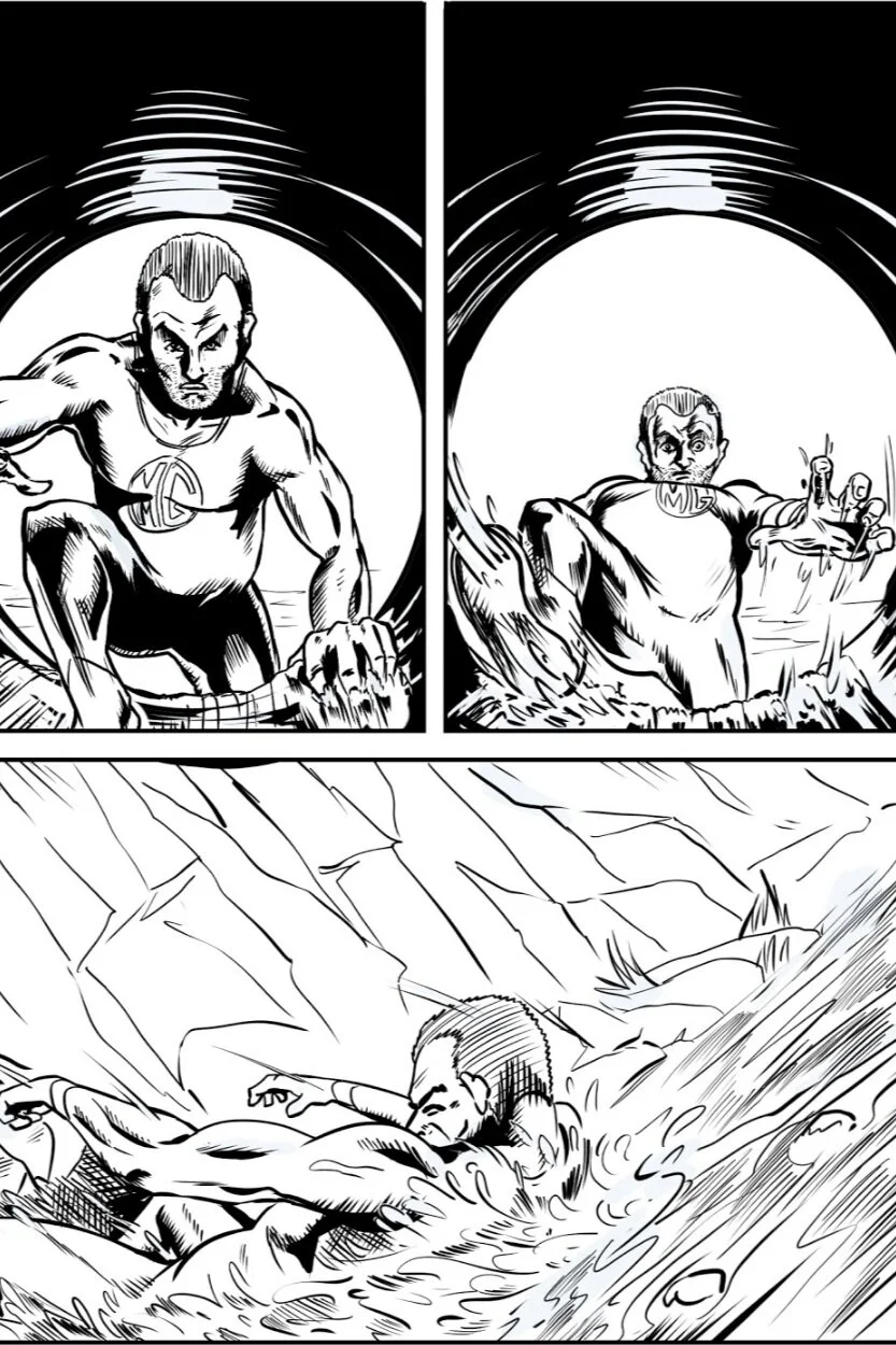 Making Comic Books - Project Update - Death Maze #1