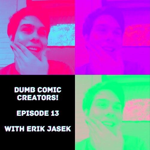 This week we had a fantastic guest @jurassicjasek to talk about his comics. He uses a lot of collage in his works which is awesome. Check out his works! Link in bio!

#podcastersofinstagram #comicbooks #indiecomics #comics #podcasts #comedypodcast