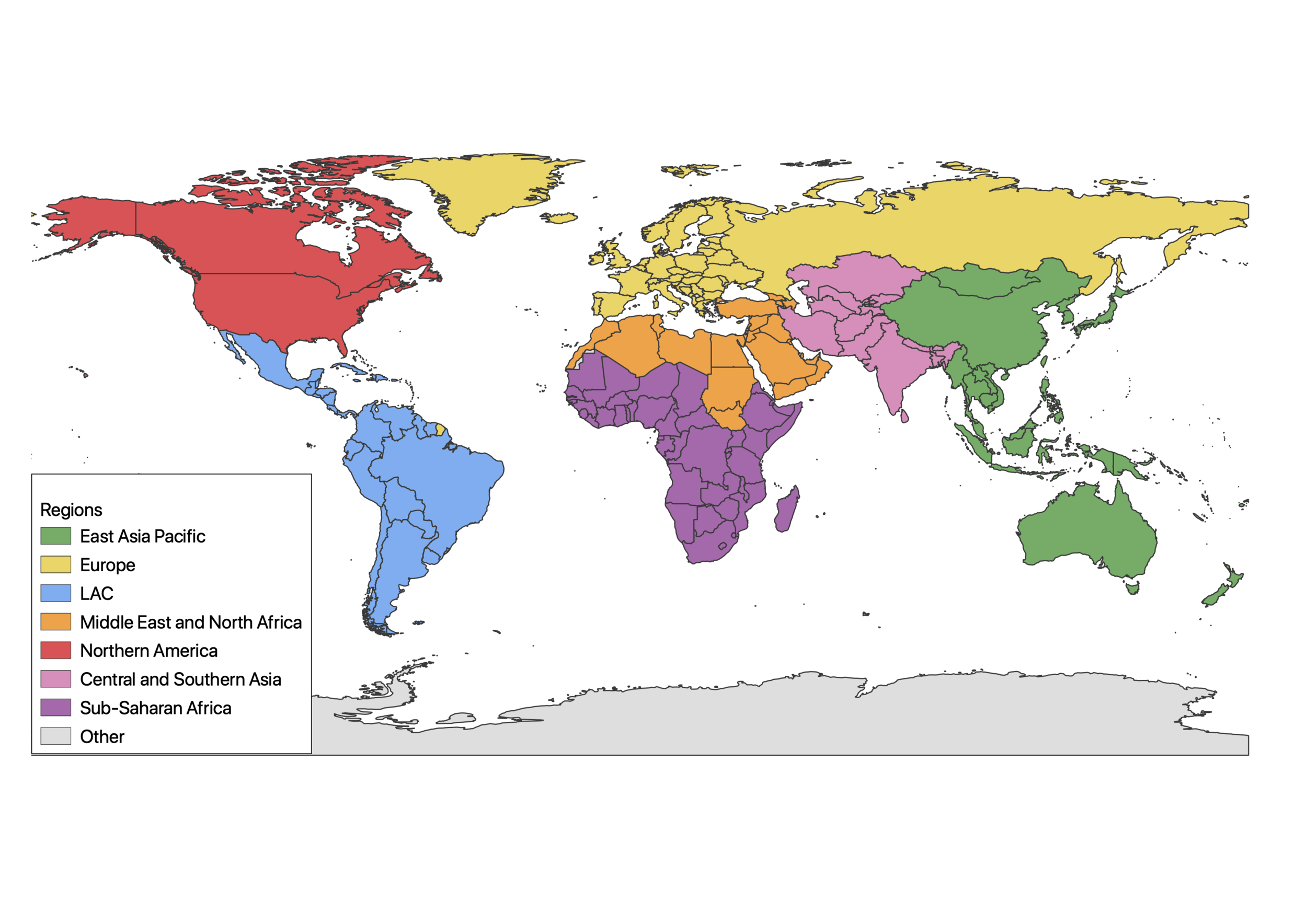 Regional Map — Lancet Commission on COVID19