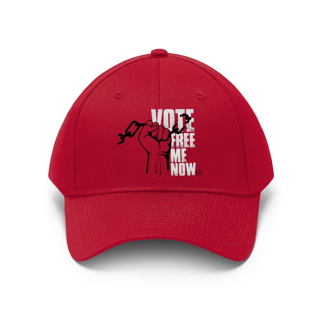 Vote Free Me Now Baseball Cap
