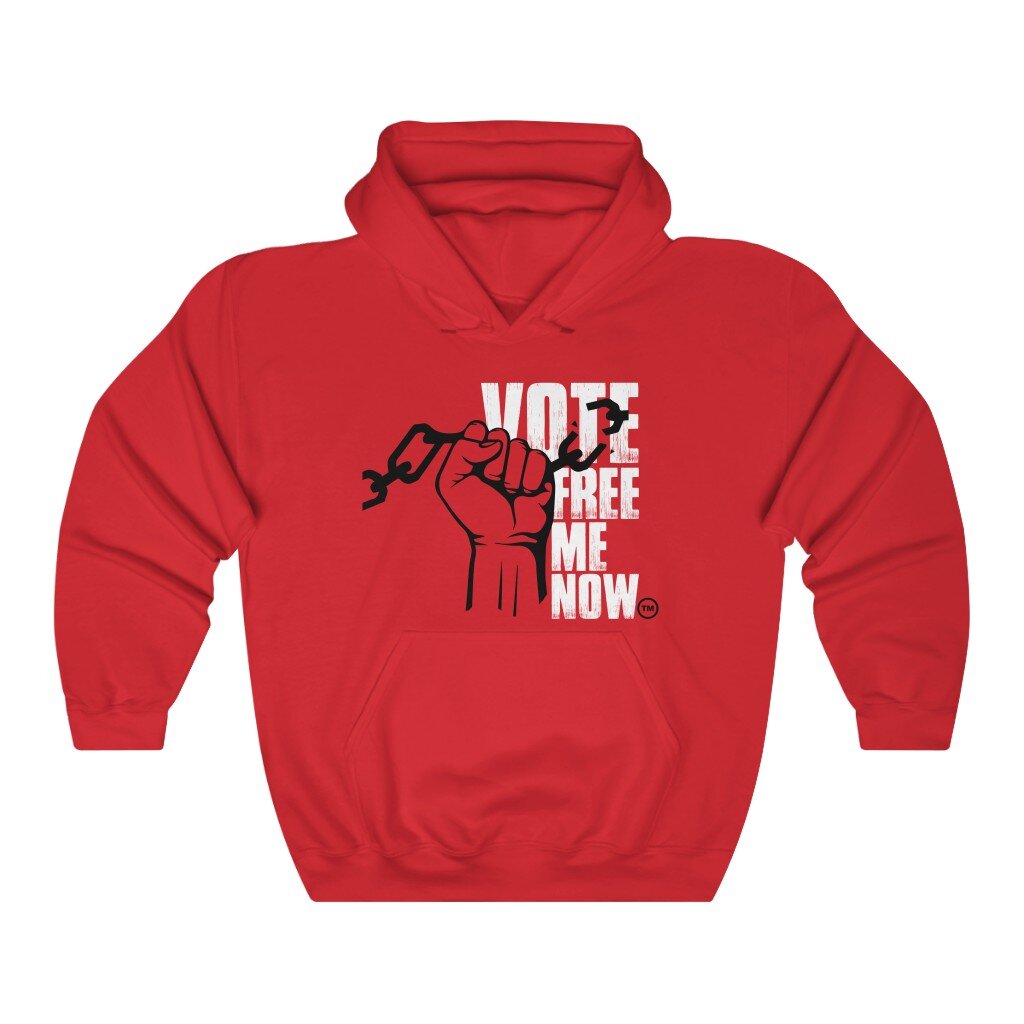 Vote Free Me Now Hoodie