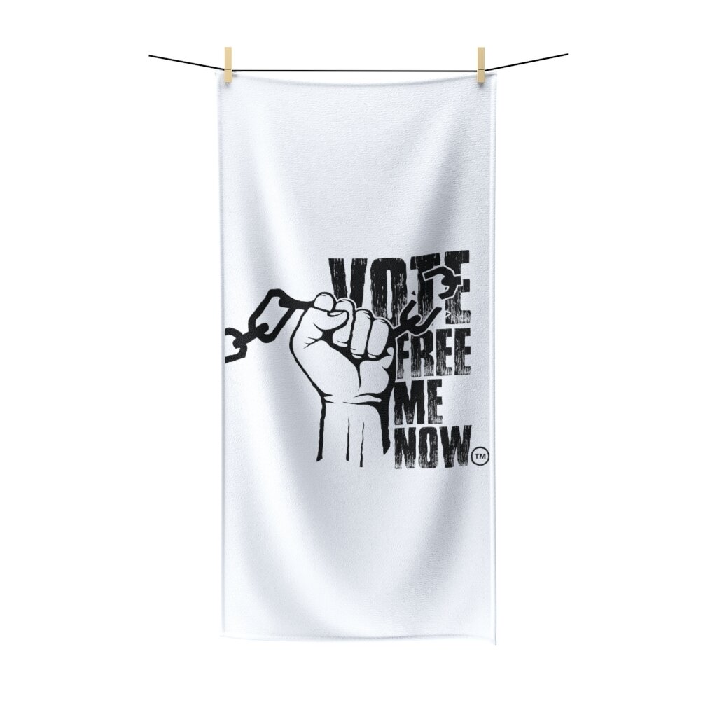 Vote Free Me Now Towels