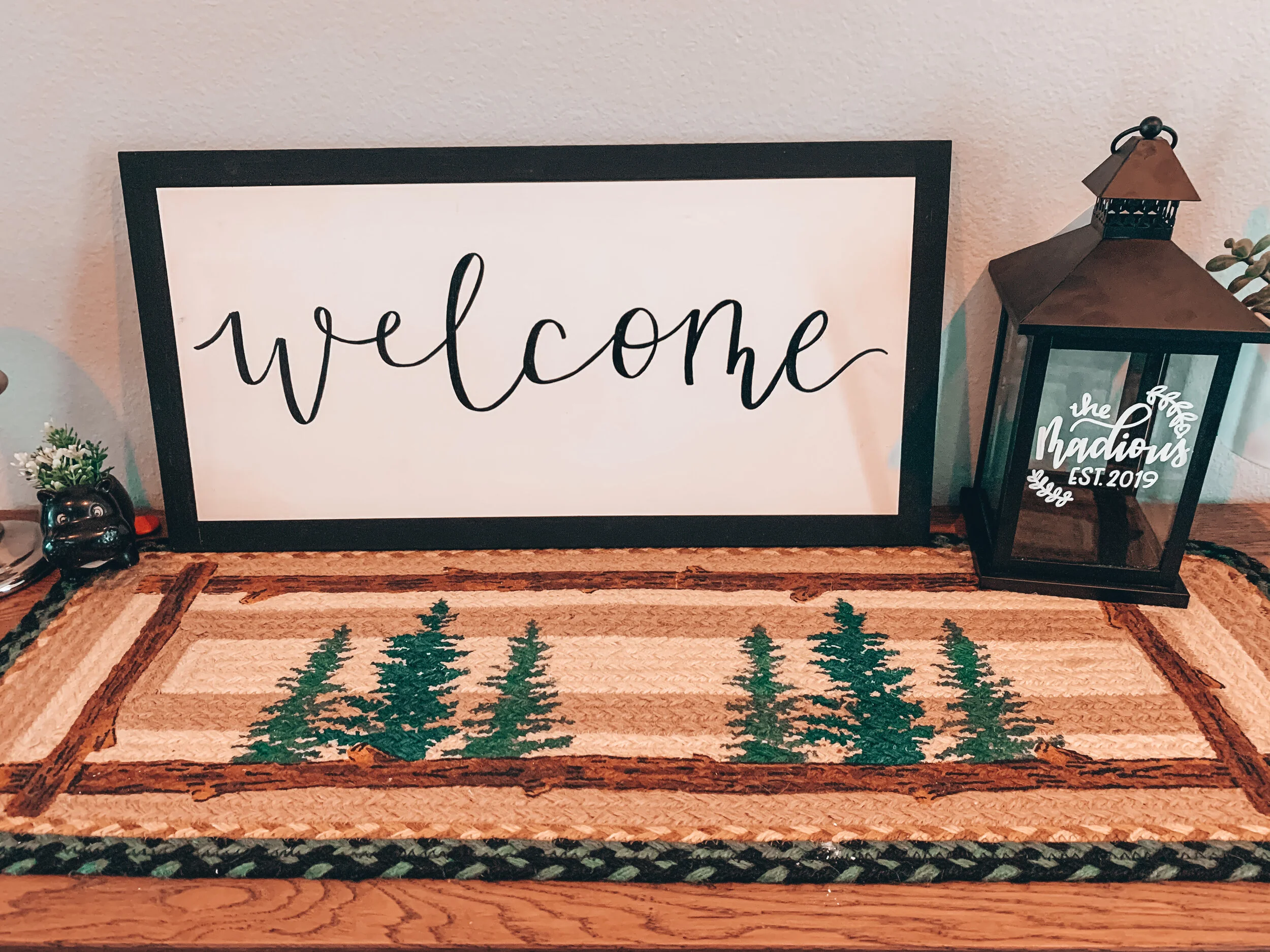 Custom Painted Wood Sign