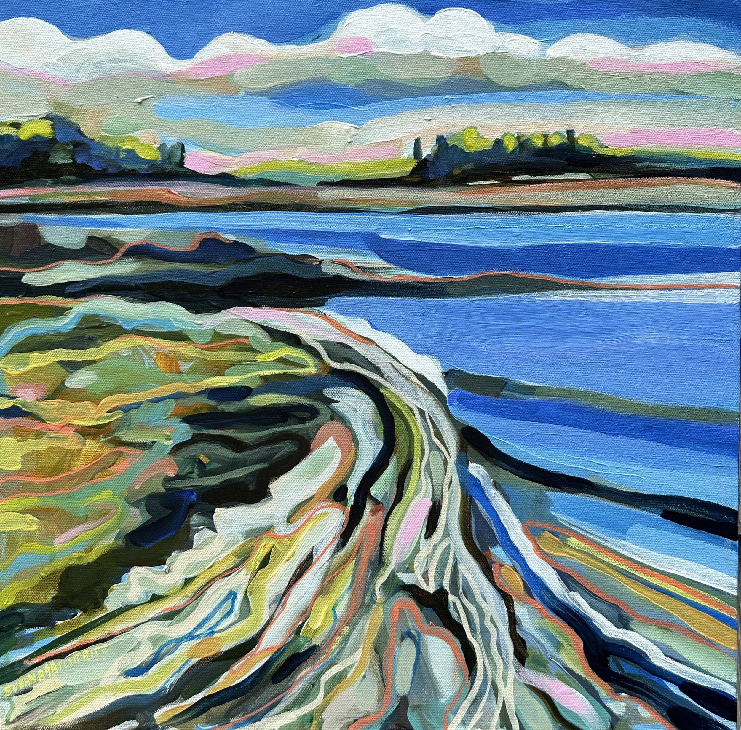 "Georgetown Tide" 30x30 SOLD
