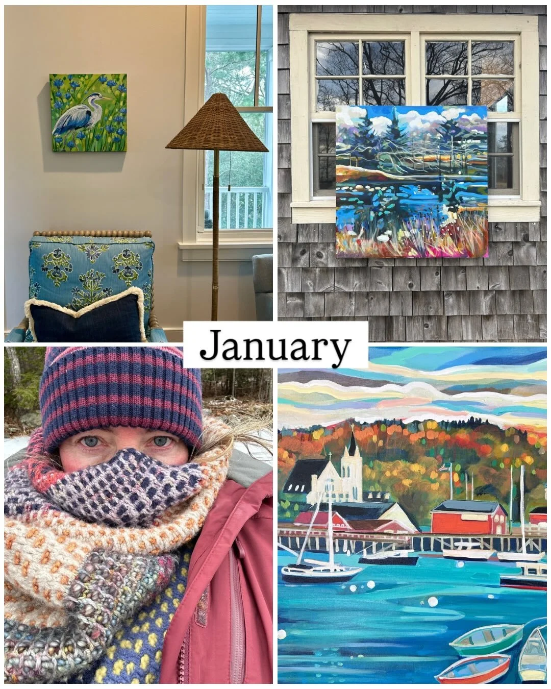 Reflecting back on 2025 and looking ahead to 2026

This was a busy year in my studio and I appreciate the many ways that you supported my paintings, prints, calendars and posts. 

I'm so excited to get back to my easel and create new work in the new 