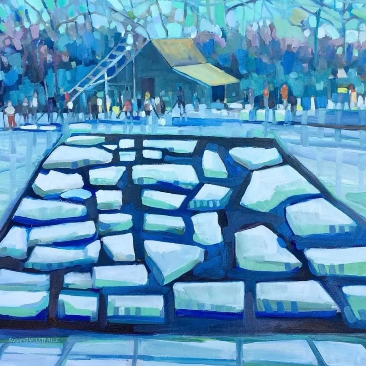 Ice Harvest Today ❄️
@thompsonicehousepreservation