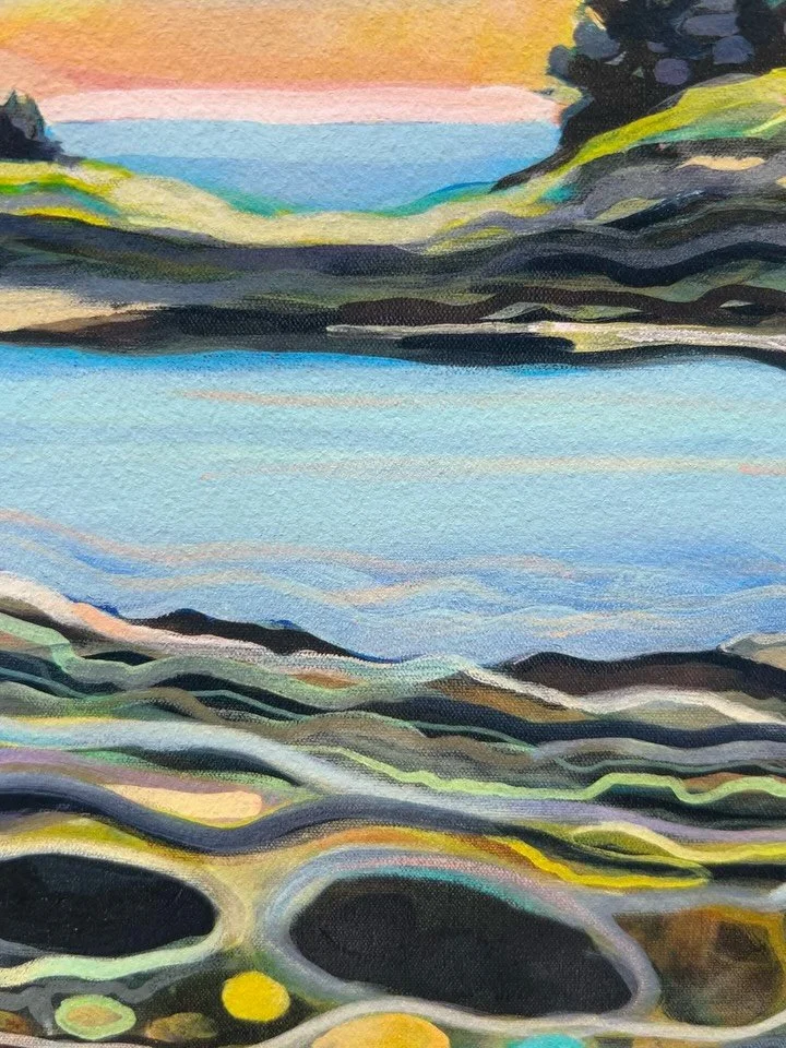 A new print to collect and keep the peace of summer twilight

Susan Bartlett Rice
"Cove at Twilight"
Archival print 
Printed in Maine @paper.tides 
2006
Available sizes: 16x16, 24x24 and 30x30 

Shop online: www.susanbartlettrice.com (link 