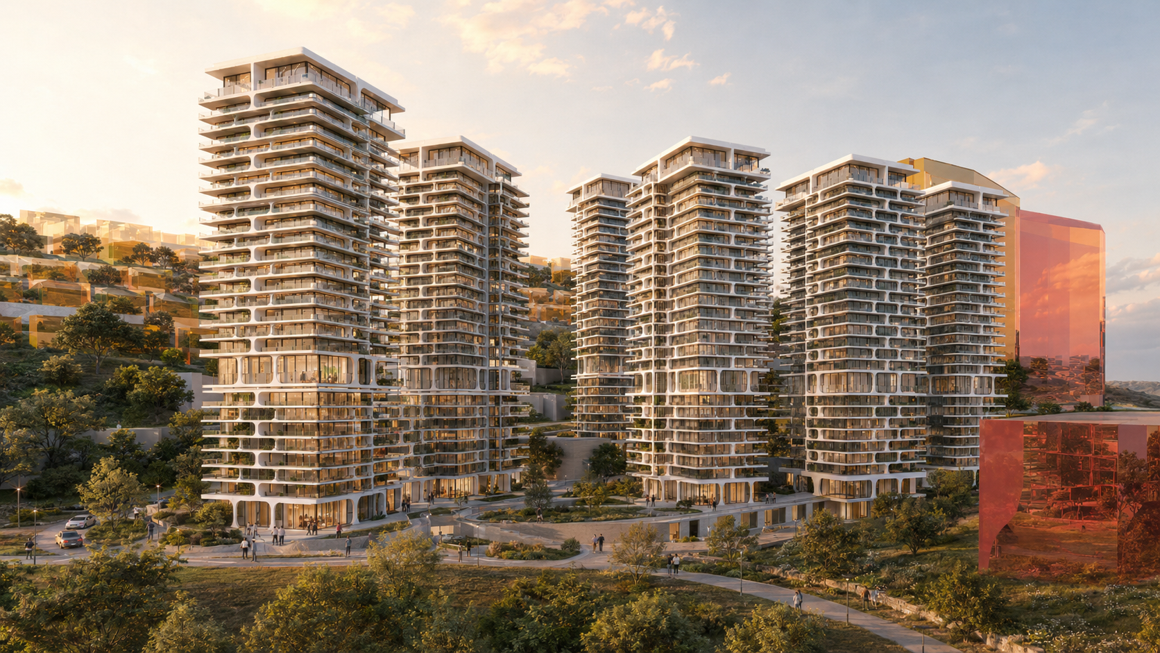 Ofakim street, Nesher