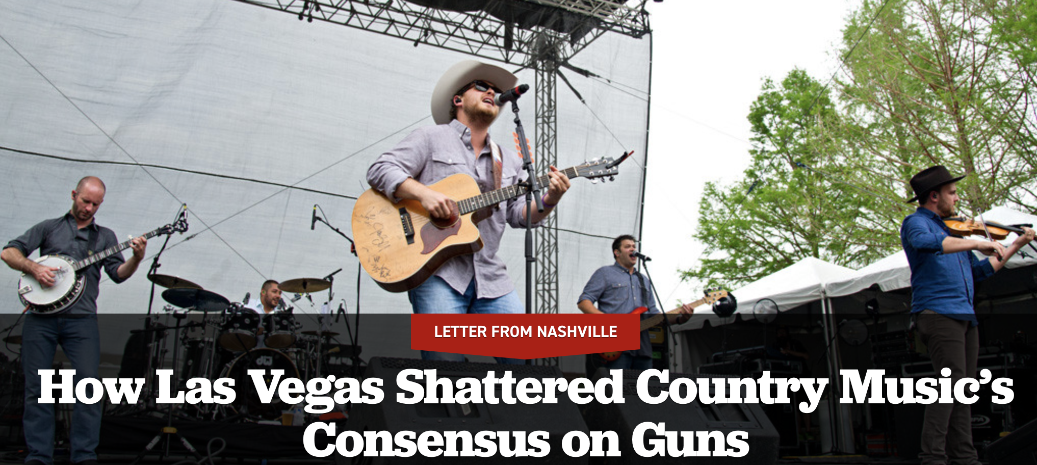 How Las Vegas Shattered Country Music’s Consensus on Guns