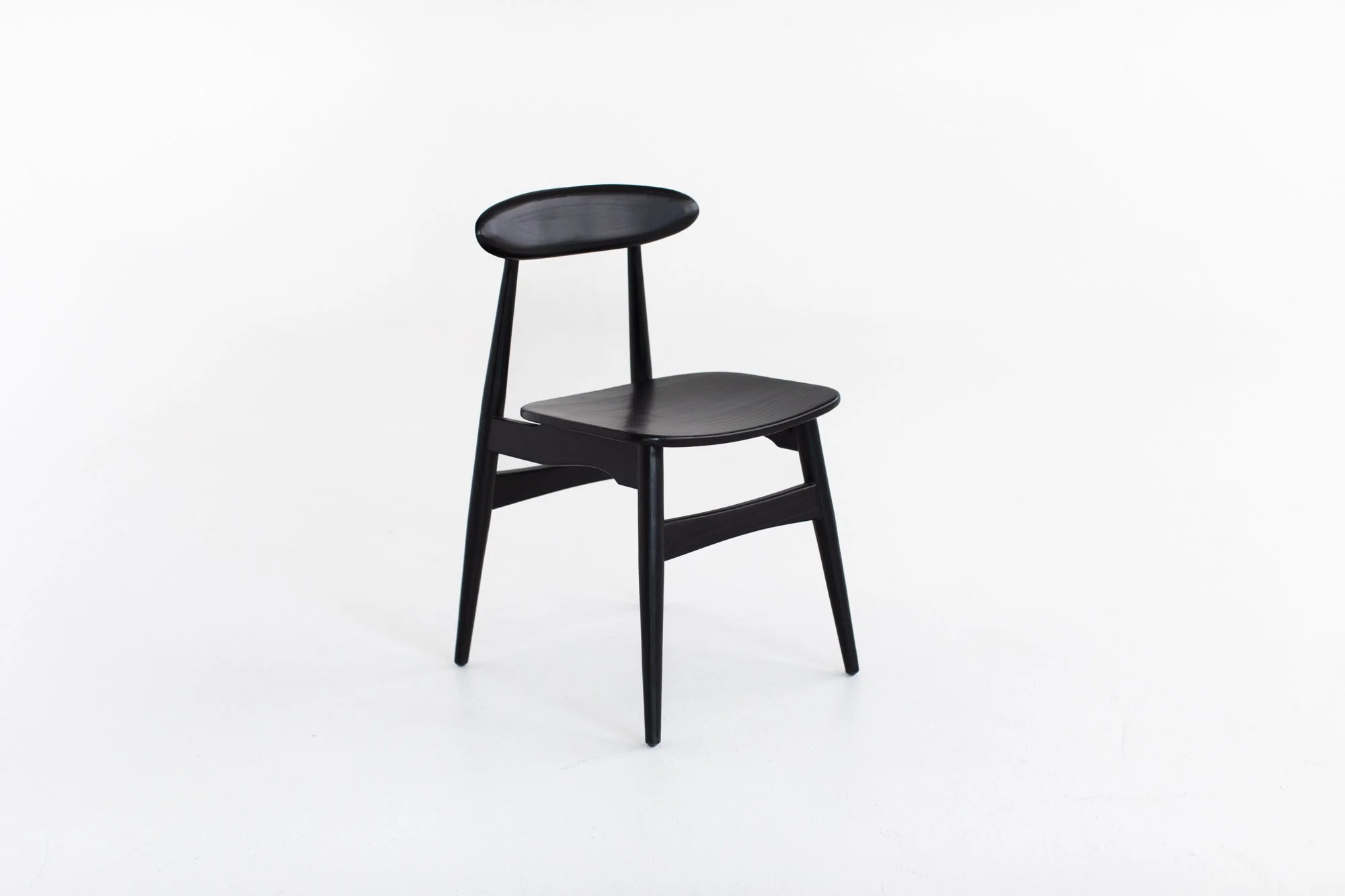 Black Wood Chairs (2)