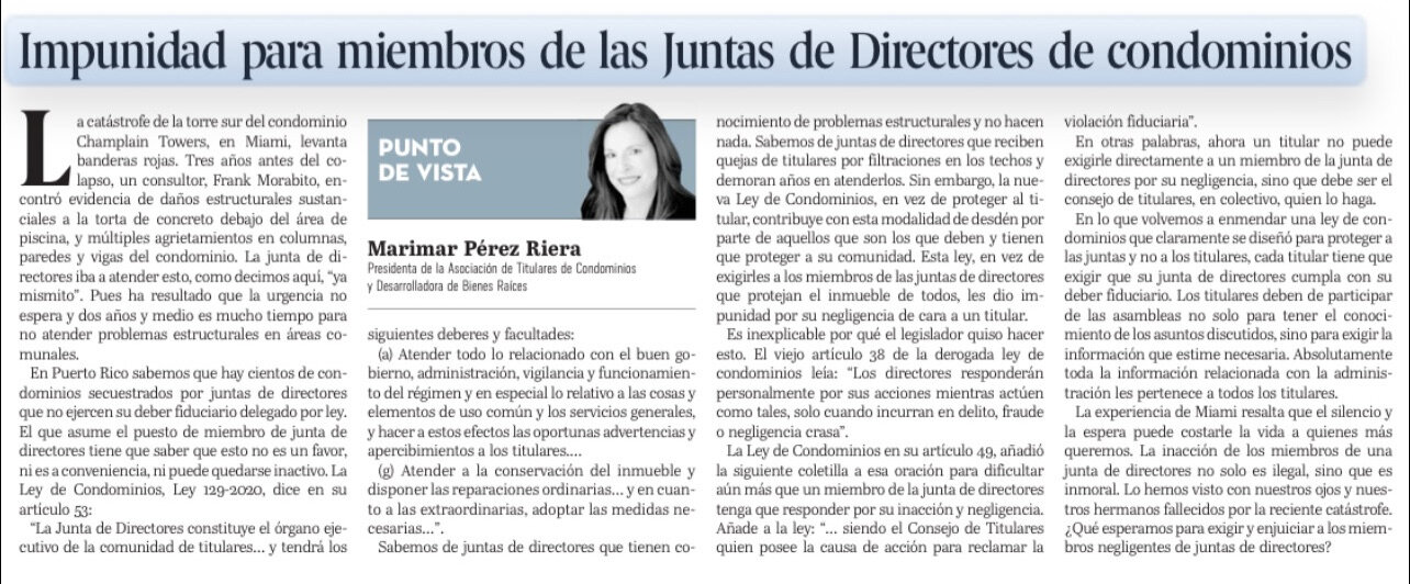 El Nuevo Día, 29 de junio de 2021