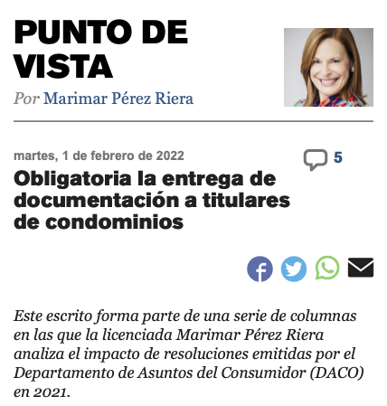 El Nuevo Día, 1 de febrero de 2022