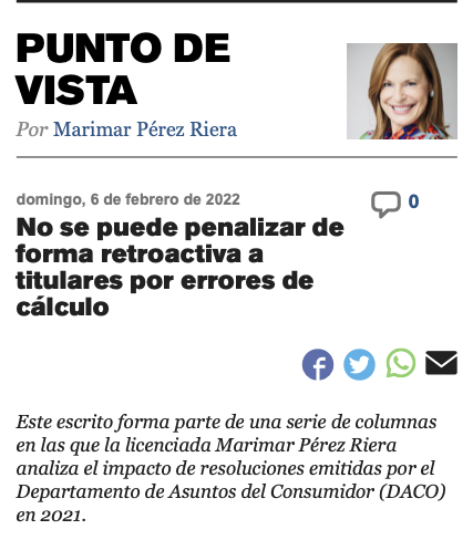 El Nuevo Día, 6 de febrero de 2022
