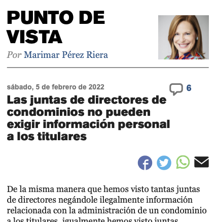 El Nuevo Día, 5 de febrero de 2022
