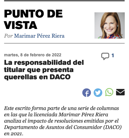El Nuevo Día, 8 de febrero de 2022