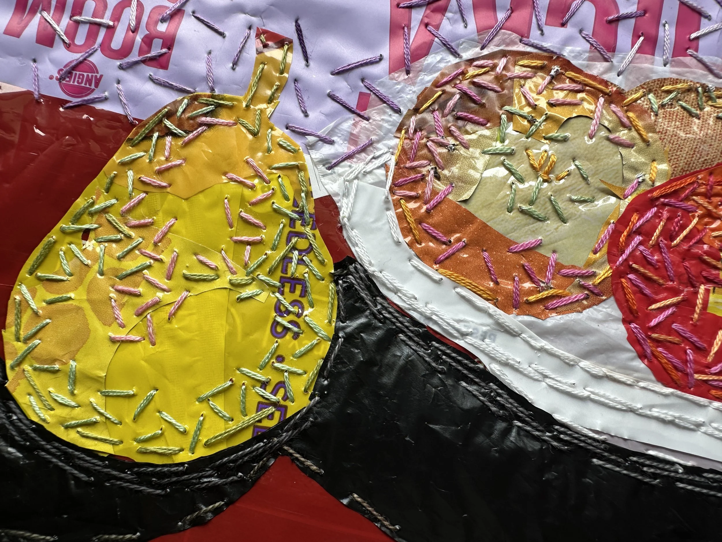 Plastic Play Date: A Stitching Retreat