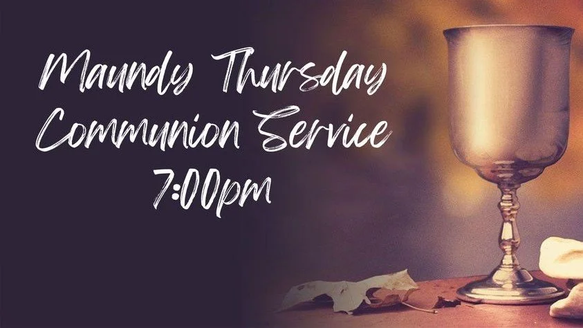 Maundy Thursday Meditation&nbsp;
