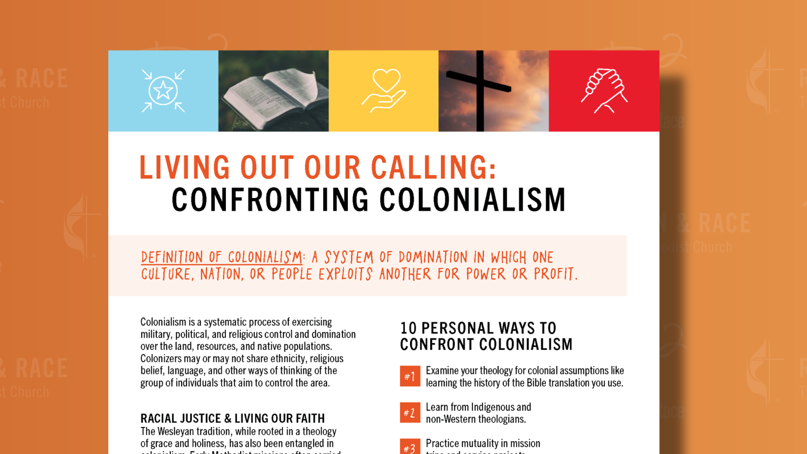 Living Out Our Calling: Confronting Colonialism